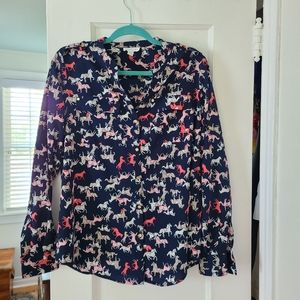 Charter Club Equestrian blouse